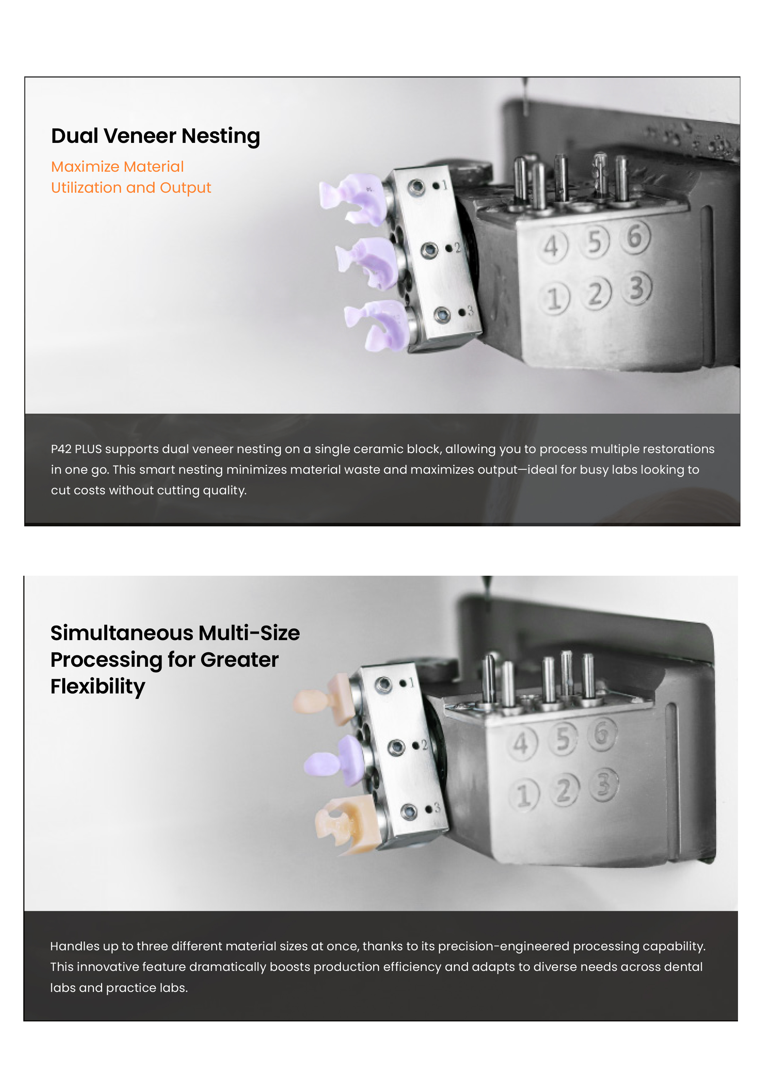 UP3D Tech _P42 Plus Wet Milling Machine Feature Pg2